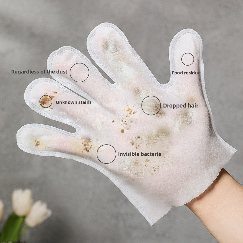 Disposable Pet Cleaning Gloves – Dog & Cat Bath Wipes, Deodorizing, Grooming & Massage Mitts