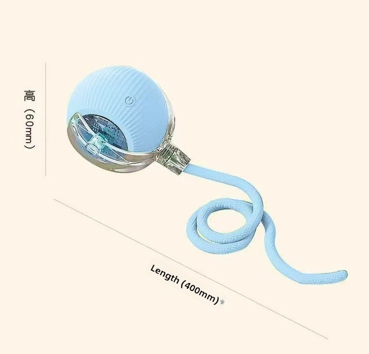 Automatic Interactive Dog & Cat Toy Ball – Durable Smart Rolling Ball for Self-Entertainment & Exercise