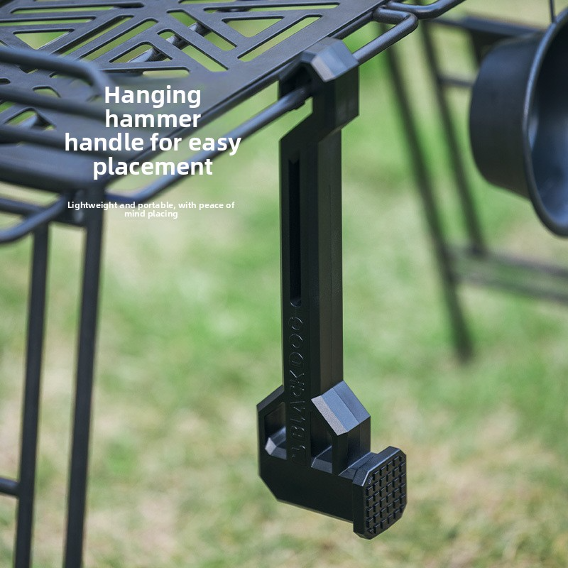 Outdoor Tent Peg Hammer – Lightweight Plastic Camping Mallet for Tarp and Stakes
