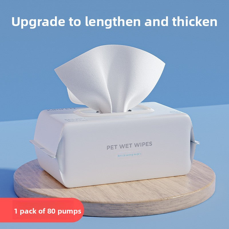 Disposable Pet Cleaning Gloves – Dog & Cat Bath Wipes, Deodorizing, Grooming & Massage Mitts