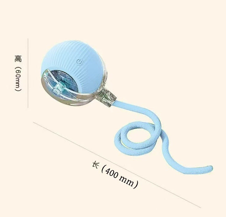Automatic Interactive Dog & Cat Toy Ball – Durable Smart Rolling Ball for Self-Entertainment & Exercise
