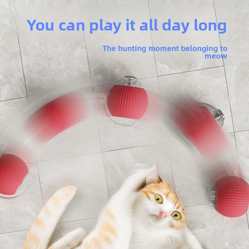 Automatic Interactive Dog & Cat Toy Ball – Durable Smart Rolling Ball for Self-Entertainment & Exercise