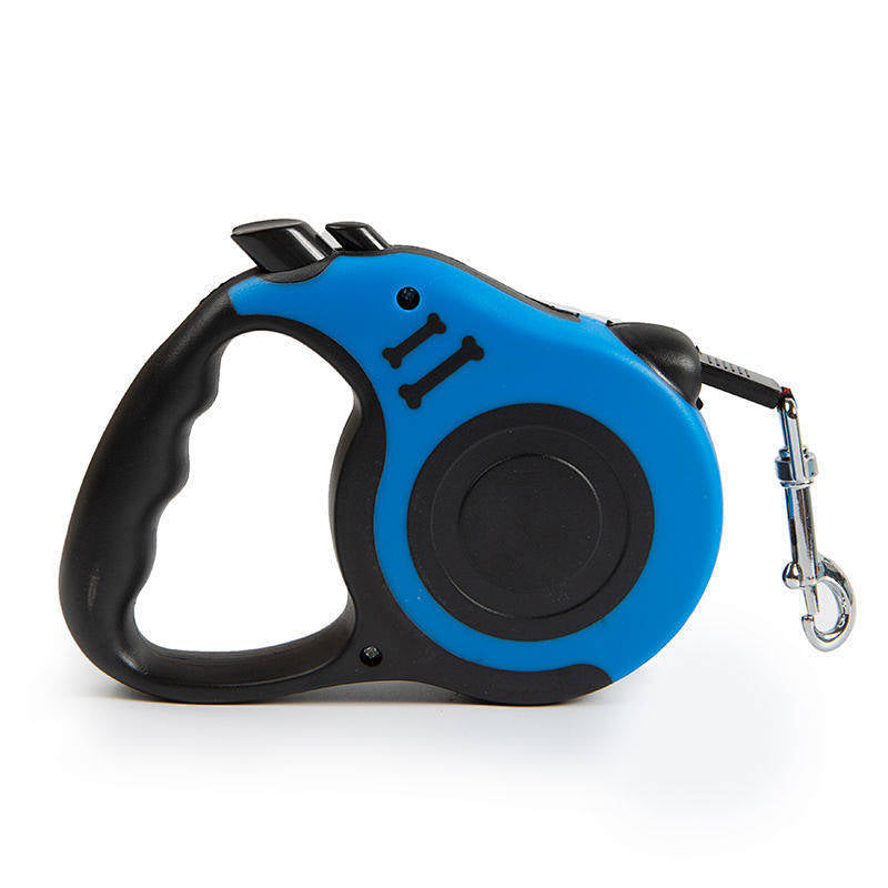 Automatic Retractable Dog Leash â 5M Durable Pet Walking Rope with One-Button Lock for Small & Medium Dogs