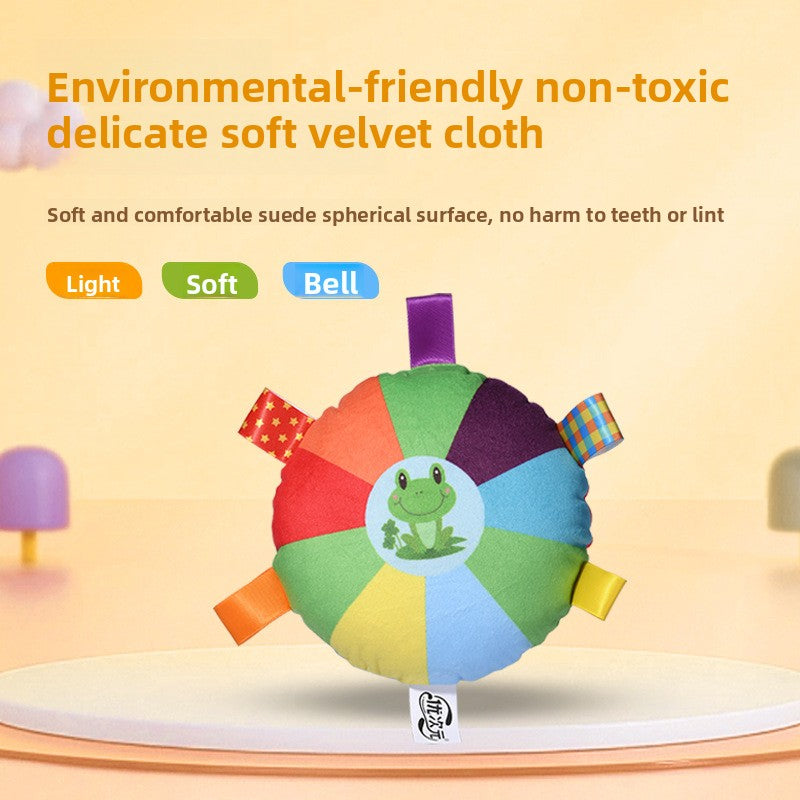 Interactive Dog Sound Toy 🐶🎶 – Colorful Chew-Resistant Plush Frisbee for Fetch, Training & Play