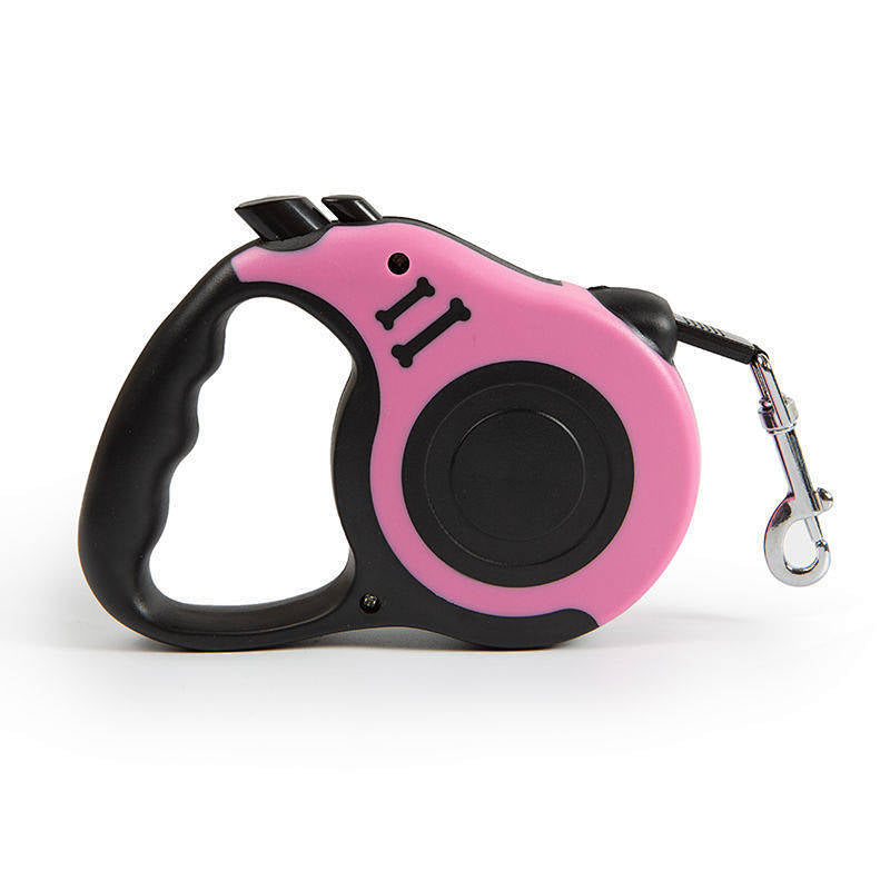 Automatic Retractable Dog Leash â 5M Durable Pet Walking Rope with One-Button Lock for Small & Medium Dogs
