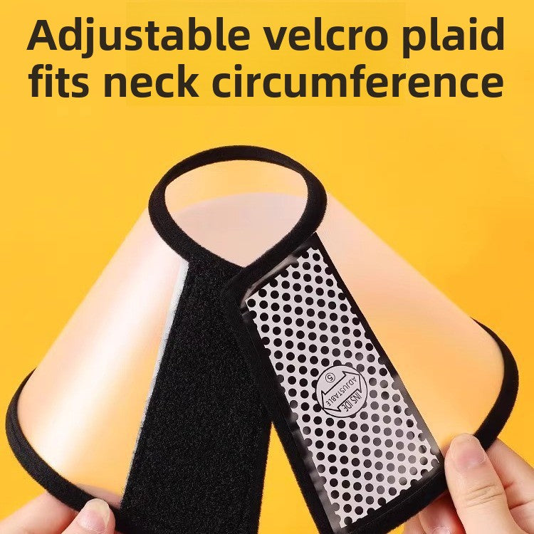 Adjustable Elizabethan Collar for Dogs & Cats 🐶🐱 – Soft, Anti-Lick, Scratch-Resistant Recovery Cone for Post-Surgery Protection