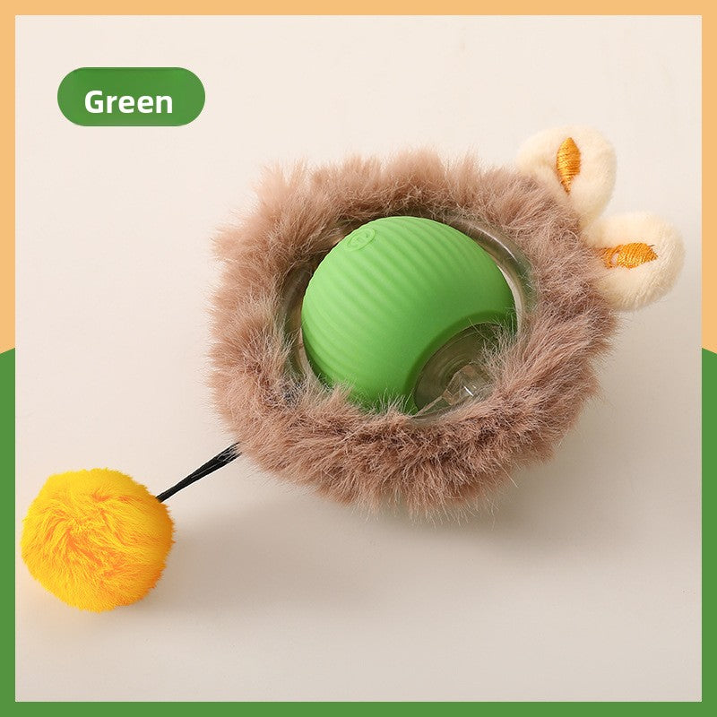 Automatic Interactive Dog & Cat Toy Ball – Durable Smart Rolling Ball for Self-Entertainment & Exercise