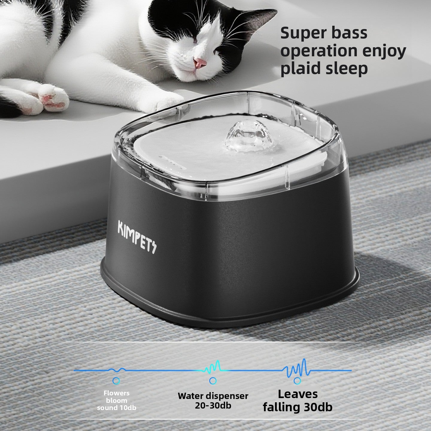 Automatic Cat Water Fountain â 2L Pet Water Dispenser with Circulation Filter for Dogs & Cats