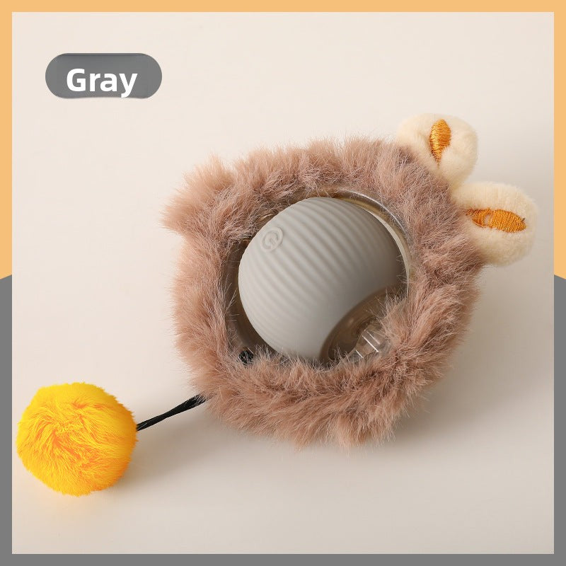 Automatic Interactive Dog & Cat Toy Ball – Durable Smart Rolling Ball for Self-Entertainment & Exercise