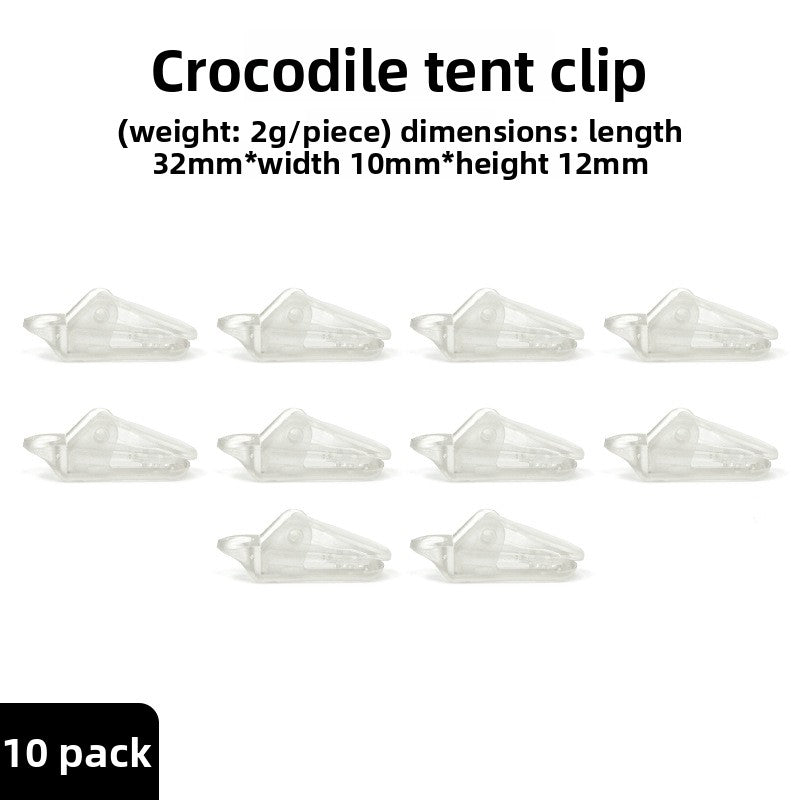 Outdoor tent clips canopy clips reinforced windproof waterproof tent clips multi functional rope buckles outdoor