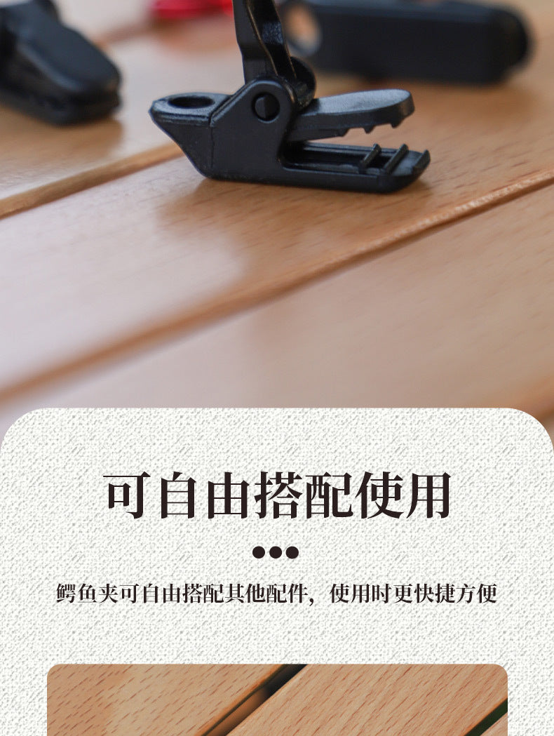 Outdoor tent clips canopy clips reinforced windproof waterproof tent clips multi functional rope buckles outdoor