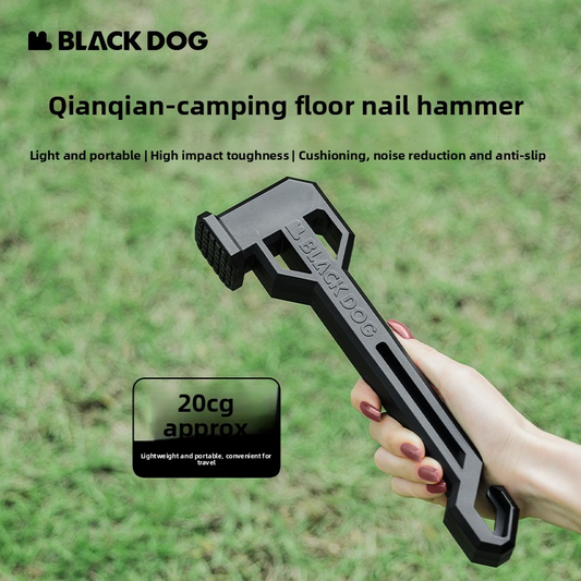 Outdoor Tent Peg Hammer – Lightweight Plastic Camping Mallet for Tarp and Stakes