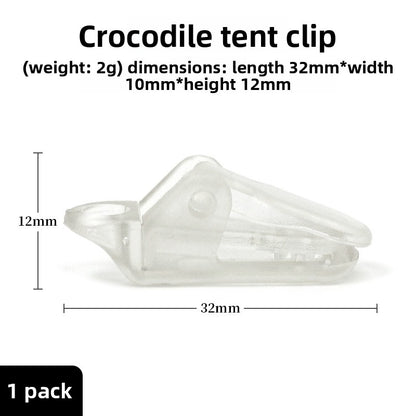 Outdoor tent clips canopy clips reinforced windproof waterproof tent clips multi functional rope buckles outdoor