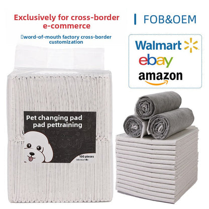 Thickened Bamboo Charcoal Pet Urine Pads – Washable, Super Absorbent & Deodorizing Dog & Cat Pee Pads