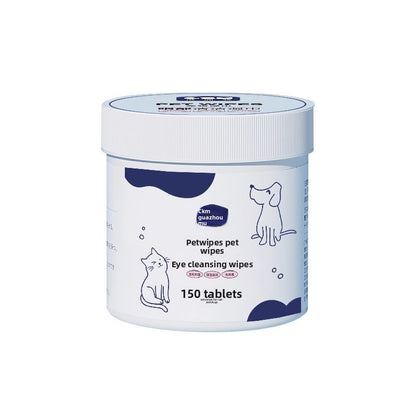 Pet Tear Stain Remover Wipes 🐶🐱 – Gentle Eye Cleaning Pads for Dogs & Cats, Anti-Bacterial & Non-Irritating