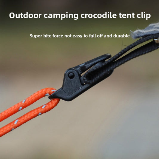 Outdoor tent clips canopy clips reinforced windproof waterproof tent clips multi functional rope buckles outdoor