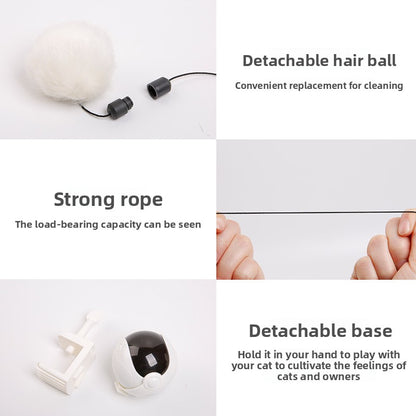 Electric Cat Toy Ball – Automatic Lifting Interactive Toy for Cats, Self-Entertainment & Boredom Relief