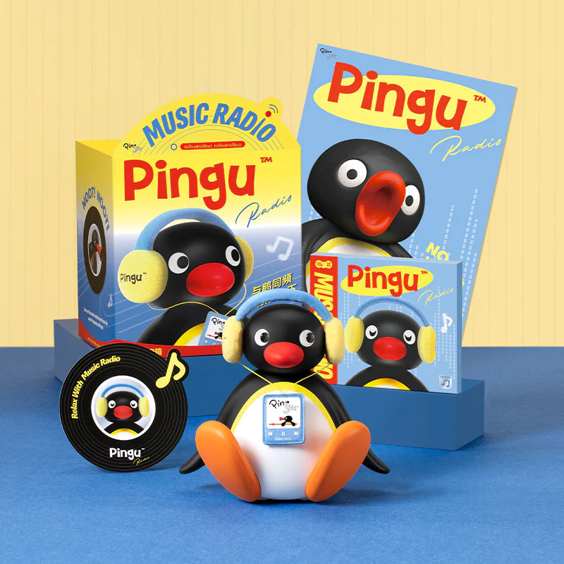 Cute Penguin Bluetooth Speaker Gift Set – Portable Wireless Music Player, Perfect Birthday & Holiday Present
