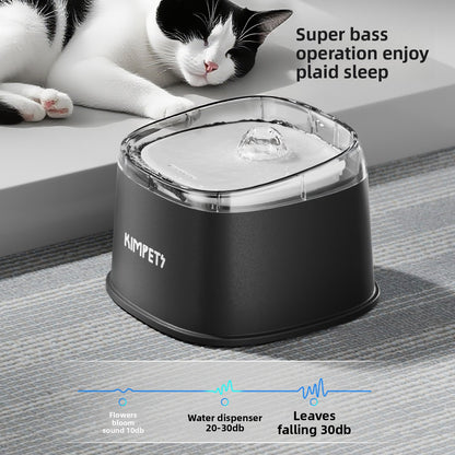 Automatic Cat Water Fountain – 2L Pet Water Dispenser with Circulation Filter for Dogs & Cats