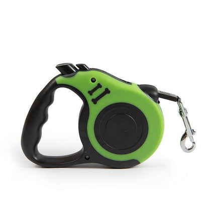 Automatic Retractable Dog Leash – 5M Durable Pet Walking Rope with One-Button Lock for Small & Medium Dogs
