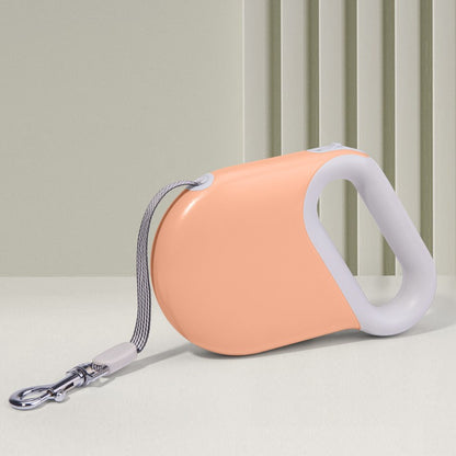 Retractable Dog Leash with One-Button Brake, Explosion-Proof Traction Belt for Small & Large Dogs